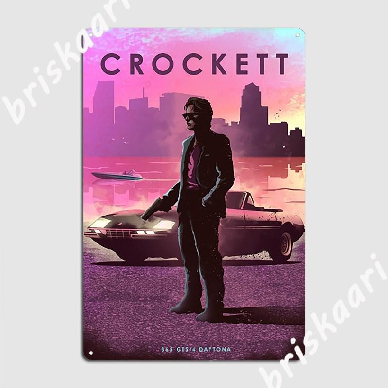 

Sonny Crockett Miami Vice 365 Gts Daytona Car Legends Metal Plaque Poster Wall Decor Personalized Kitchen Tin Sign Posters 20x30cm
