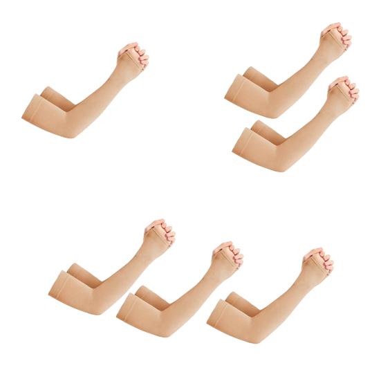 Erkekler Kadınlar için UV Güneş Koruması Kol Kollukları Dikişsiz Gizli Dövme Kolluğu Güneş Kremli Kolluklar Hızlı Kuruyan Spor Soğutucu Kolluklar