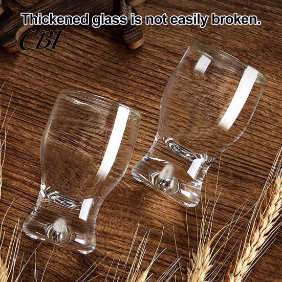 Elegant Party Glassware Mini Snifter Glass with Ergonomic Weighted Base, Crystal Clear Tasting Whiskey Tumbler Glasses Glasses, Comfortable