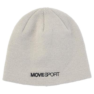 Knit Cap Descente HEAT NAVI Partially Antibacterial and Odor Resistant Antistatic Cold Protection Warm Embroidered Logo Running Walking GY [Move
