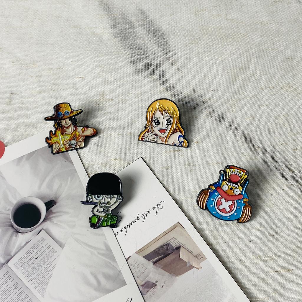 Anime pcs Enamel Pin Brooches for Women Lapel Pins Badges on Backpack Cosplay Accessories Fashion Jewelry Toys Friend Gift