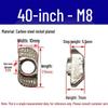 European Profile T-nut: Square T-slot Slider, Types 20/30/40/45, Sizes M3-M8