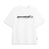 Li Ning Outdoor CF Print Cool Moisture Absorbing Comfortable Loose Round Neck Short Sleeve T-Shirt Unisex Tops White ATSW047-1