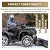 2205063 Shear Pin Compatible with Polaris ATVs Snow Plow Glacier, Snow Plow Shear Pin Accessories Replacement for Polaris ATV 2015- Sportsman 2205063