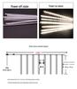 Solar Waterproof LED Meteor Shower String Lights for Outdoor Trees & Festival Decorations