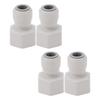 4 Stück Kunststoff Fasszapfanlage Adapter Bier Maschine Hersteller Zapfanlage Adapter