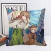 Anime Secrets Of The Silent Witch Pillow Case Square Pillow Bedroom Sofa Leisure Comfort Cushion Car Home Decoration