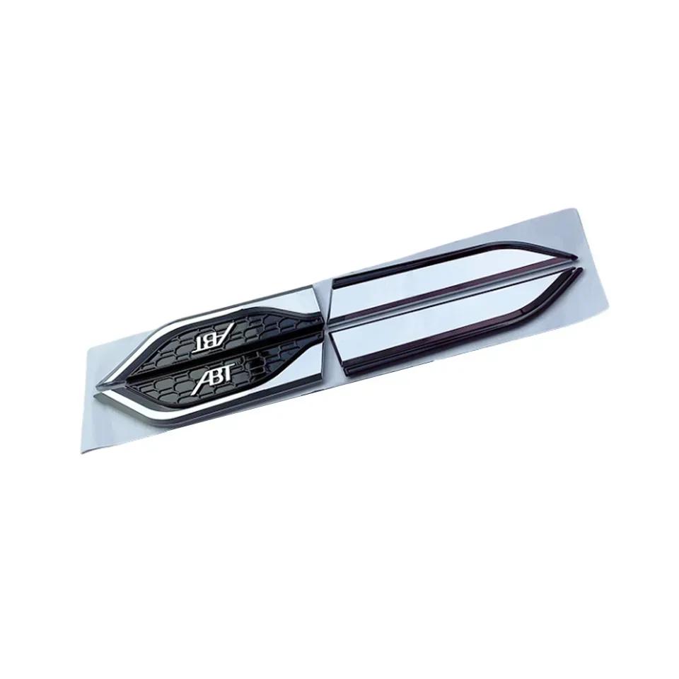 Audi 3D ABS Stickers on Car Fender Side For  Audi A3 A4 A5 A6 A7 A8 A1 A2 Q2 Q3 Q5 Q7 Q8 S3 S4 S6 RS3 RS4 RS5 RS6 Car Accessories