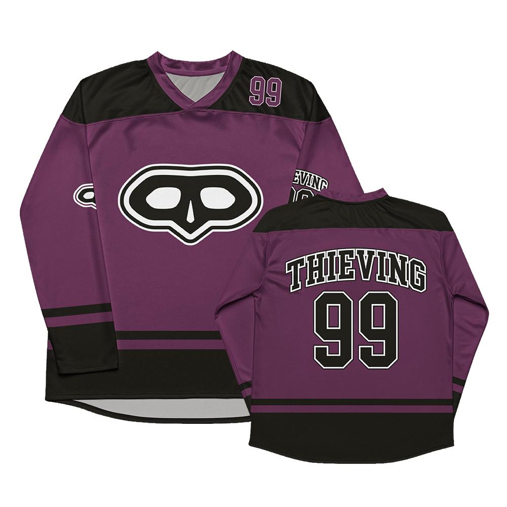 Old School RuneScape OSRS 99 Хоккейная майка Воровство Ремесло Пьянство Дизайн 3D-печать Футболки с длинным рукавом V-образный вырез Одежда XXS