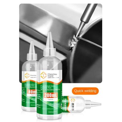 30/80ml Stainless Steel Flux Battery Electrode Soldering Quick Repair Clean Free Soldering Flux Strong Solder Flux