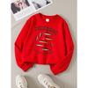 Kids Sweatshirt,Crew Neck Fashion Sweatshirt Featuring Fisherman Lures Freedom Supremacy, a Stylish Top for Autumn And Winter