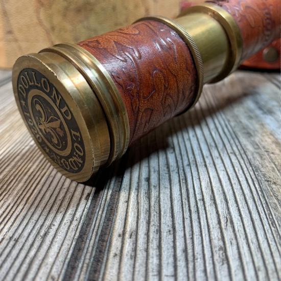 Nautical Solid Brass Spyglass Telescope Nautical Pirate Spyglass Scope/ Gift for Her