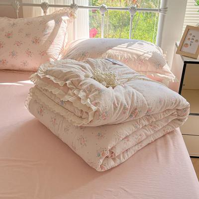 Summer Quilt - 100% Cotton, Lightweight & Breathable, Cute Home Decor (No Pillowcase/Sheet) Comfortable Bedding