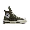 Converse Chuck 70 Plus High Utility Egret Unisex Sneakers Green Black A01362C