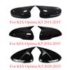 For Kia Optima K5 2011-2015/2016-/- Car Sticker Rearview Side Mirror Cover Wing Cap Exterior Case Trim Carbon Fiber