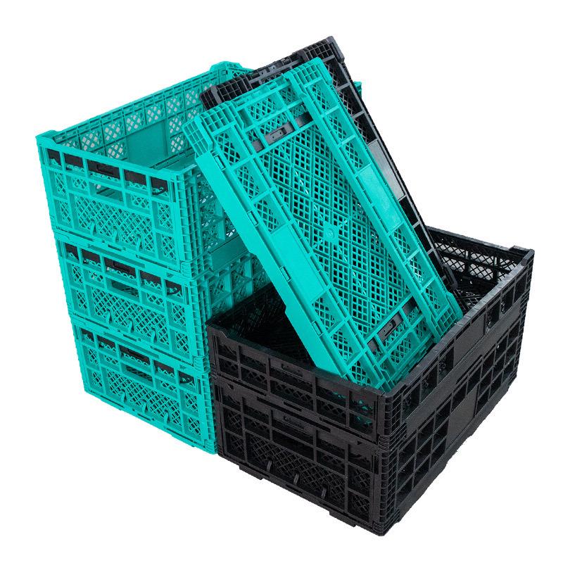 Kompaktes Faltbares Korb-Präsentationsregal für Obst und Gemüse