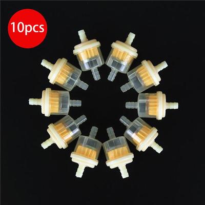 10pcs Universal Motorcycle Gasoline Engine Fuel Filter Gas Petrol Filters