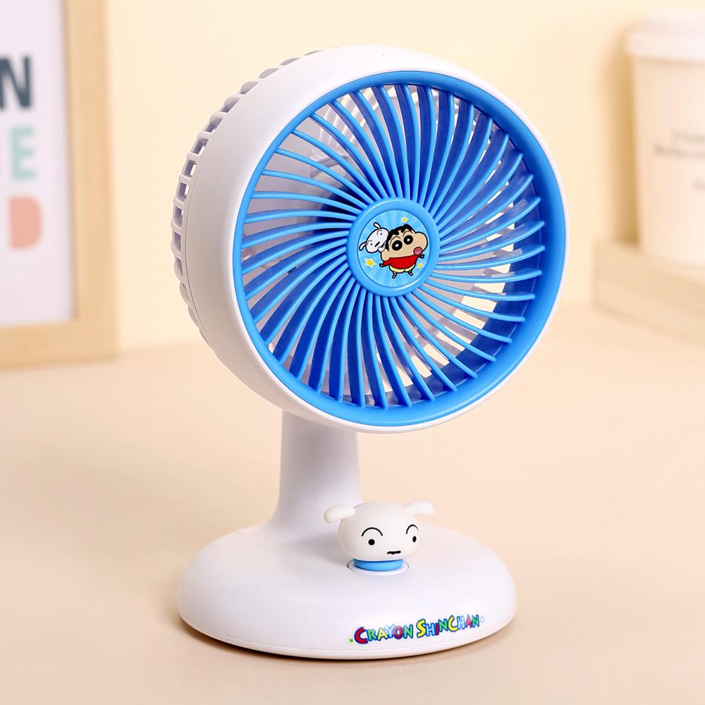 

Officially Licensed Shin-chan USB Rechargeable Desktop Fan for Dorms and Offices, 2026 Edition. 1200mAh Battery