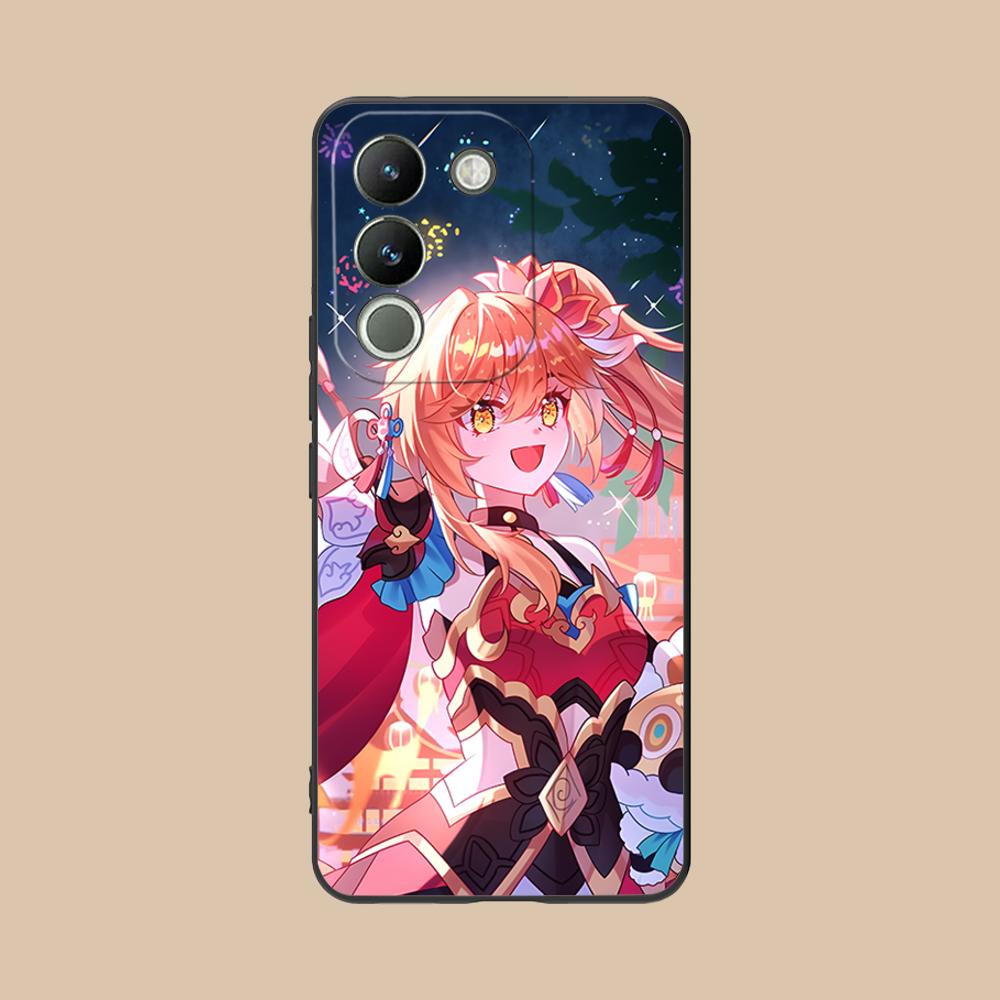 

HSR Guinaifen Matte TPU Mobile Phone Case for VIVO V60 V50 V40 V30 V29 V27 V25 V23 Pro Lite 5G Colorful Printing Cover vivo V23e