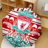 Liverpool Football Club Compact Travel Automatic Umbrella With 8Rib Foldable Design Allseason Umbrella For Travel Fashion Lovers