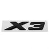3D ABS GT X1~X7 Letter Badge Sticker Rear Trunk emblem Decal High-Quality Automotive Exterior Accessories