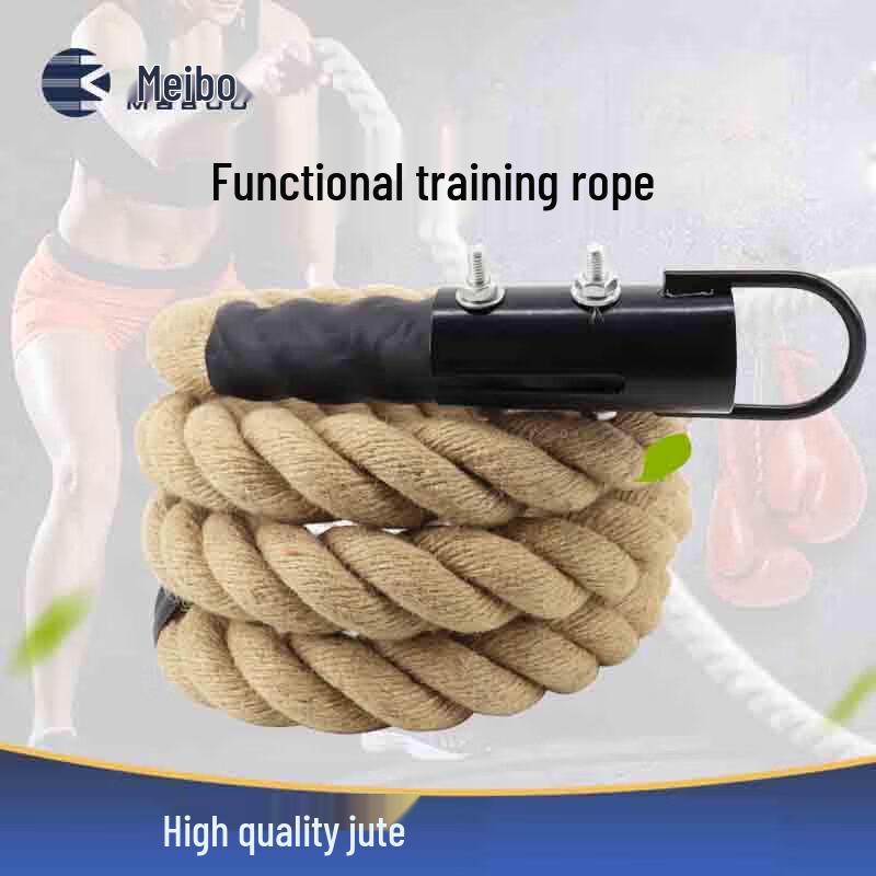 Gym Fitness Climbing and Training Rope 38mm x 15m