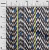 oneOone Cotton Flex Fabric Stripe & Chevron Ikat Fabric Prints By Yard 40 Inch