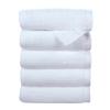 Luxury Pure Cotton White Bath and Floor Towels - Extra Large, Thick, and Absorbent for Hotels and Spas