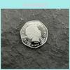 Seltene Kew Gardens 50p 2009 Metallmünze Sammleredition Für Büroauslage und Veranstaltungsgeschenke