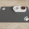 Diatomaceous Mud Absorbent Pet Placemat For Food And Water Bowl With Waterproof Quick-Dry Rubber Backing Non-Slip Home Pet Mat