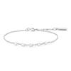 Silver Quintet Marquise 925 Silver Bracelet B075-03H