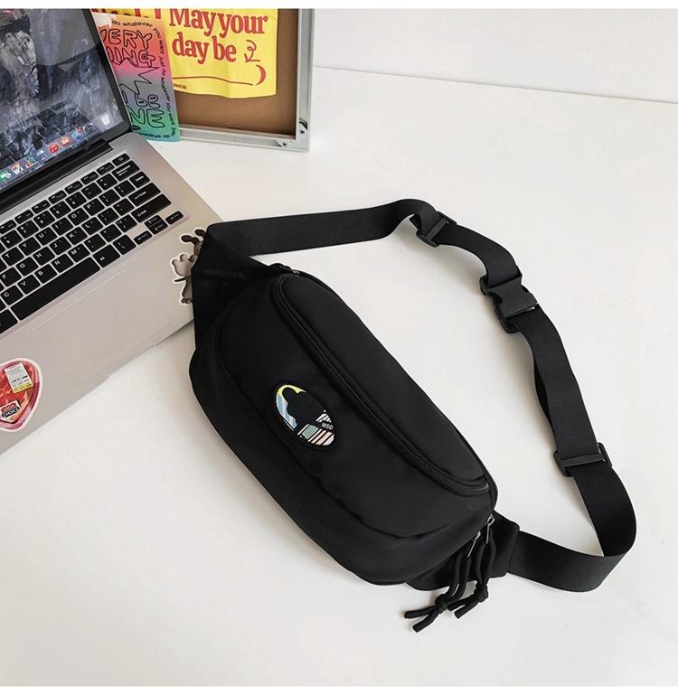 

Модная мужская сумка-мессенджер, модная спортивная сумка-браслет для фитнеса, японская мужская и женская сумка-мессенджер для студентов в гонконгском стиле, мужская поясная сумка