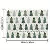 4/6/8/10PCS Christmas Placemats Christmas Tree Snowflake Table Placemats Kitchen Coasters Coffee Coasters Home Decor