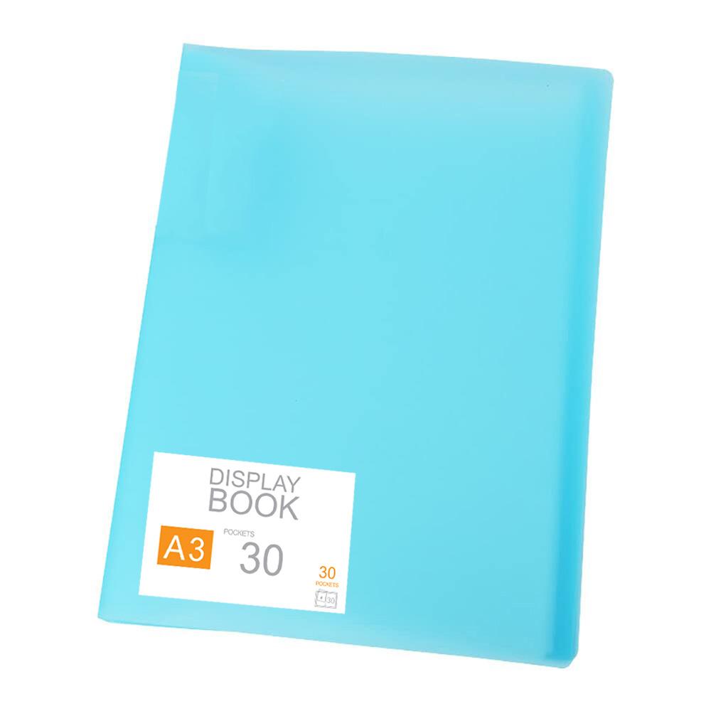 30 Pages Diamond Painting Storage Book Portfolio Presentation Storage Book Clear Pockets Folder Photo Album Stationery Tool