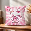 Cute Cushion Cover Comfortable Soft Pillow Case for Sofa Living Room Home Office Decor and t-Tamagotchi Protective Covers