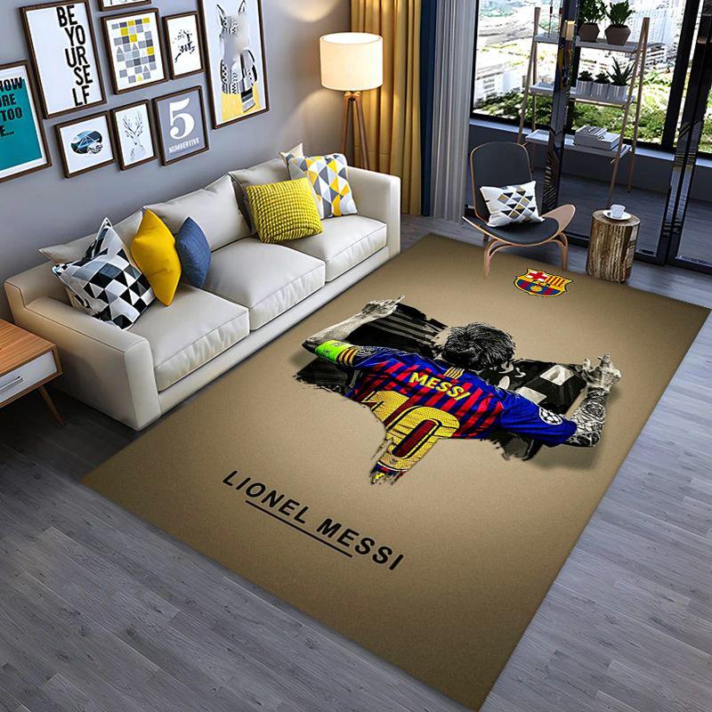 Lionel Messi: FC Barcelona Legend carpet Doormat Home Decor Fashion Office chair cushion Doormat