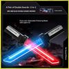 Unbranded Lightsaber  New Dual Edged Interchangeable Telescopic Dual Color Lighting Swing To Release Blade Kids Cosplay Toy