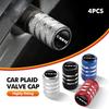 AAAGL1 4PCS Car Style Metal Wheel Tire Valve Air Stem Cap For Ceed 2021 2020 2019 2018 2017 2016 2015