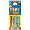 Skater Toothbrushes for Infants, Ages 0-3, Soft, 8-Pack, Curious George Design, 15cm, TB4SE-A