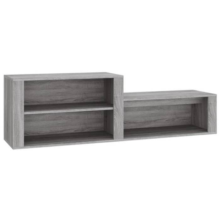 816918 vidaXL Armoire à chaussures Sonoma gris 150x35x45 cm Bois d'ingénierie