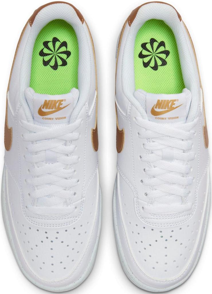 Sneakers Nike Court Vision Low Next Nature Women White/metallic Gold/white