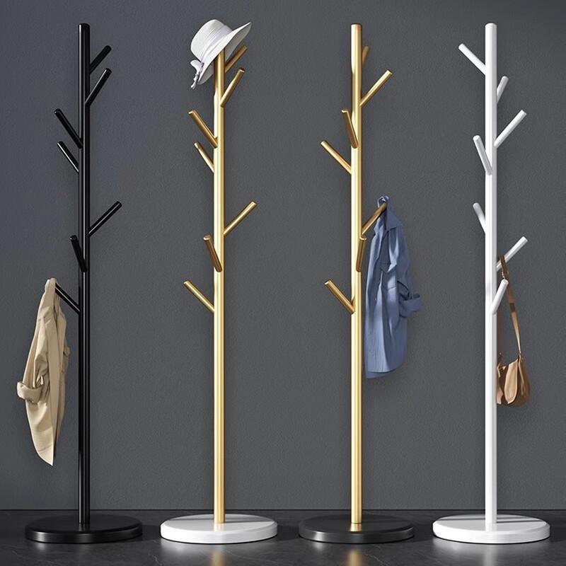 miflame Light Luxury Floor Standing Clothes Rack