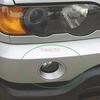For BMW X5 E53 2000~2003 Car Fog Light Cover Vent Grille Trims Auto Front Bumper Lower Grille Fog Lamp Cover