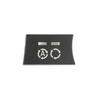 Car Front Center AC Control Cycle Switch Button Trim For BMW 1 3 X1 E81 E90 E84