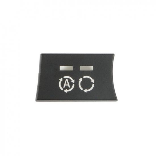 Car Front Center AC Control Cycle Switch Button Trim For BMW 1 3 X1 E81 E90 E84