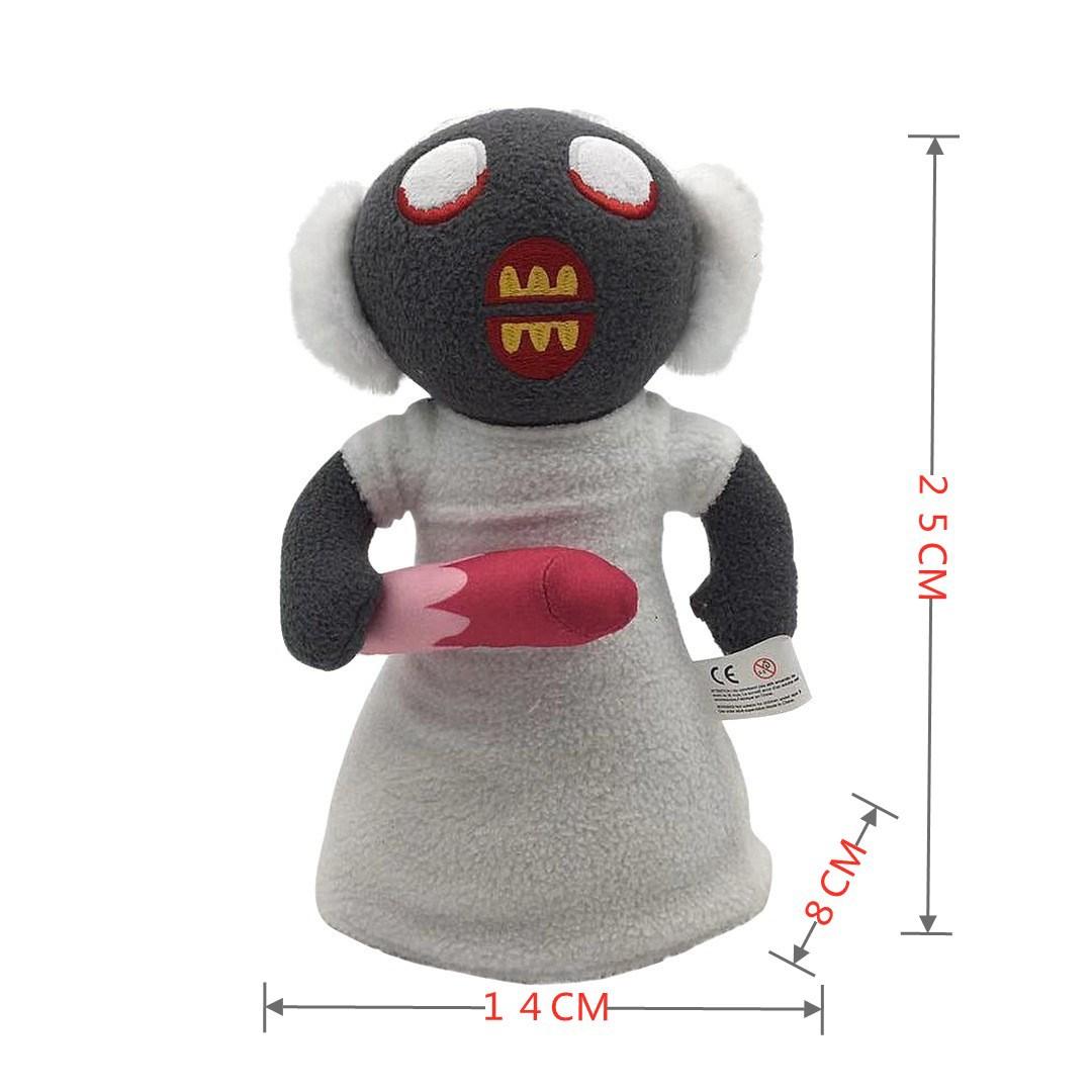 

Roblox Ужасающая Бабушка Плюшевая Игрушка Захватывающая Игра Бабушка Творческая Кукла серый