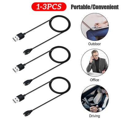5 PCS 1m USB Fast Charging Data Cable Power Cable Charger Wire For Garmin Fenix 7 7S 7X 6 6S 6X 5 5S 5X Forerunner 245