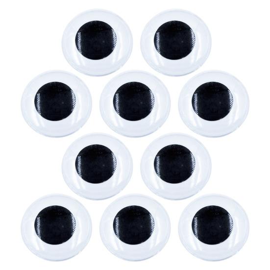 

10 шт. Большие наклейки Googly Eyes на Хэллоуин Самоклеящиеся наклейки Googly Eyes Easy 8cm