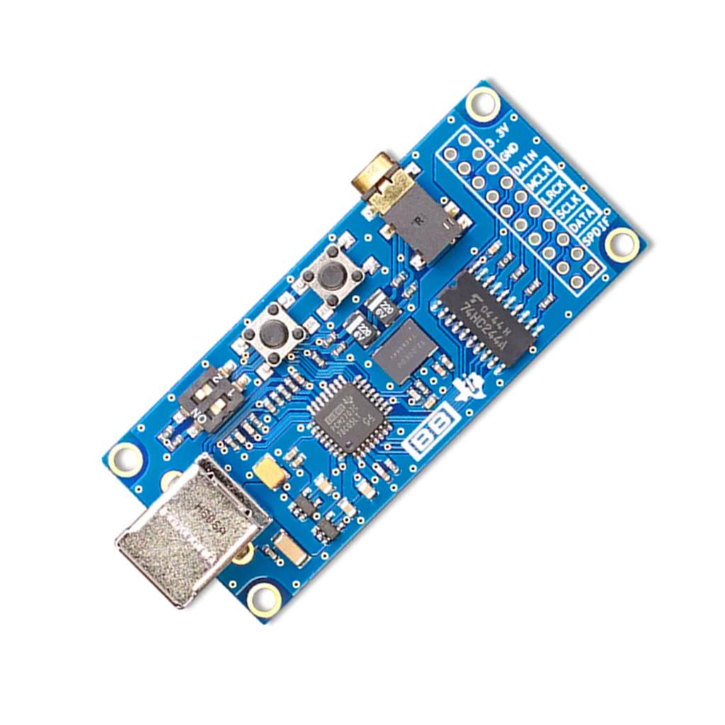 PCM2707C USB To I2S Digital Interface Sound Card Module PCM2707C USB I2S Converter Board For Music Player Equipment