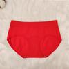 Plus Size Women's Cotton Mid-Rise Hip-Lifting Breathable Triangle Panties